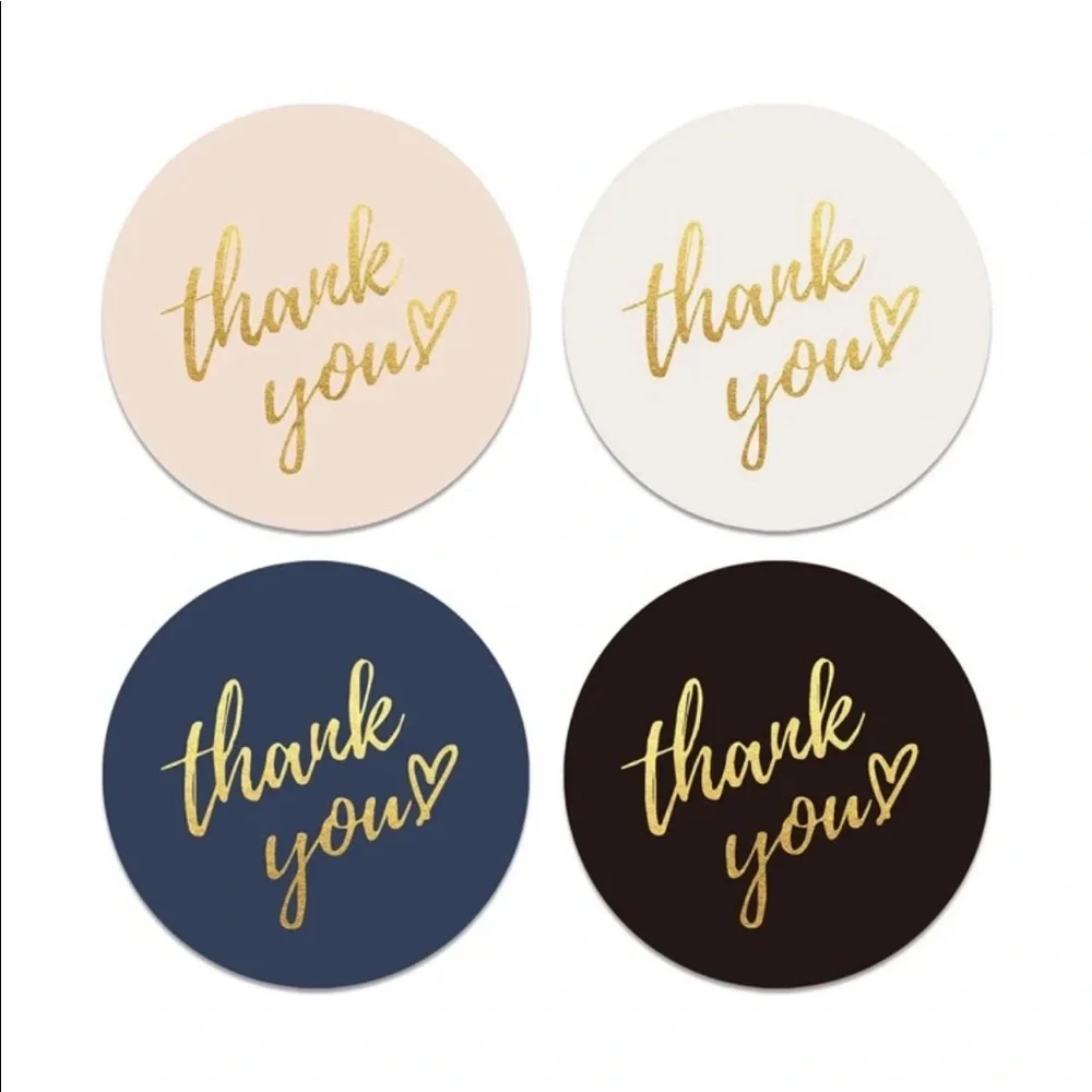 Variety Roll‎ of 500 Thank You Stickers